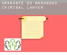 Amarante do Maranhão  criminal lawyer