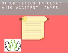 Other cities in Cesar auto accident lawyer