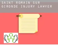 Saint-Romain-sur-Gironde  injury lawyer