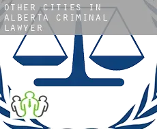 Other cities in Alberta  criminal lawyer