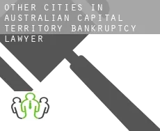 Other cities in Australian Capital Territory  bankruptcy lawyer